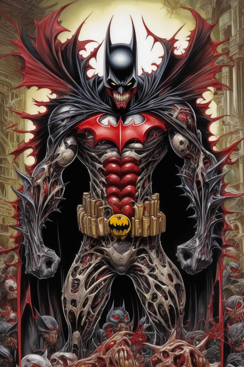 00057-436599026-_lora_Marc Silvestri Style_1_Marc Silvestri Style - Spawn Batman hybrid by Nychos, HD, highly detailed, award-winning comic book.png